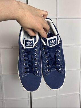 adidas Navy Suede Stan Smith Sneakers